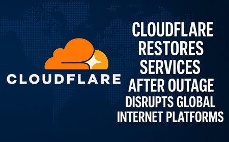 Cloudflare Restores Services After Major Outage Disrupts Global Internet Platforms
