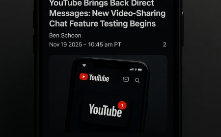 YouTube Brings Back Direct Messages: New Video-Sharing Chat Feature Testing Begins