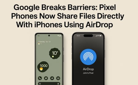 Google Breaks Barriers: Pixel Phones Now Share Files Directly With iPhones Using AirDrop