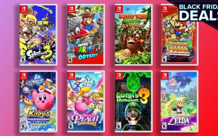 Nintendo Switch Fans Can Get Top Games at 50% Off During Black Friday Sale
