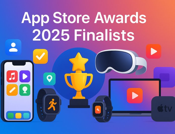Apple Reveals 2025 App Store Award Finalists: BandLab, HBO Max, Detail, and More Shine