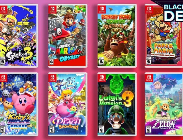 Nintendo Switch Fans Can Get Top Games at 50% Off During Black Friday Sale