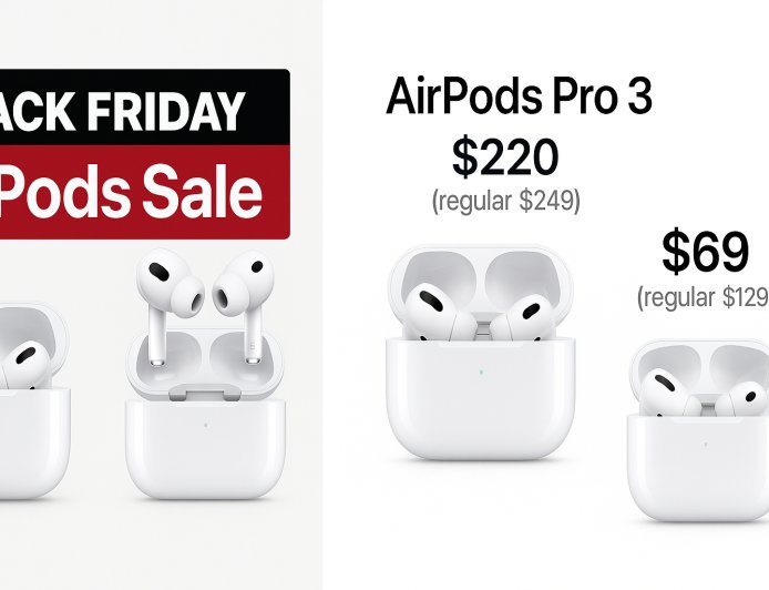 Best Black Friday AirPods Deals 2025: Huge Discounts on AirPods Pro 3, AirPods 4 & More