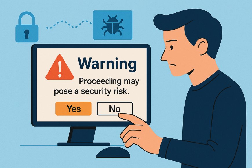 Why AI Safety Prompts Aren’t Enough: Understanding the Risks Behind User Click-Through Warnings
