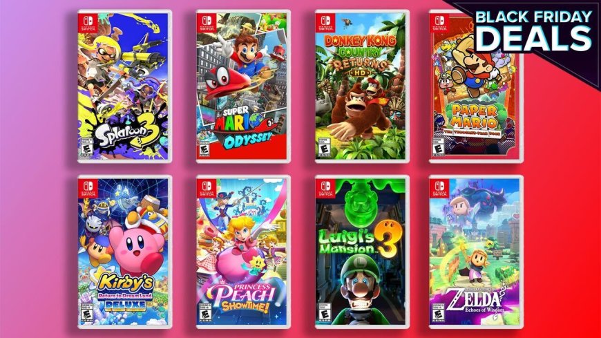 Nintendo Switch Fans Can Get Top Games at 50% Off During Black Friday Sale