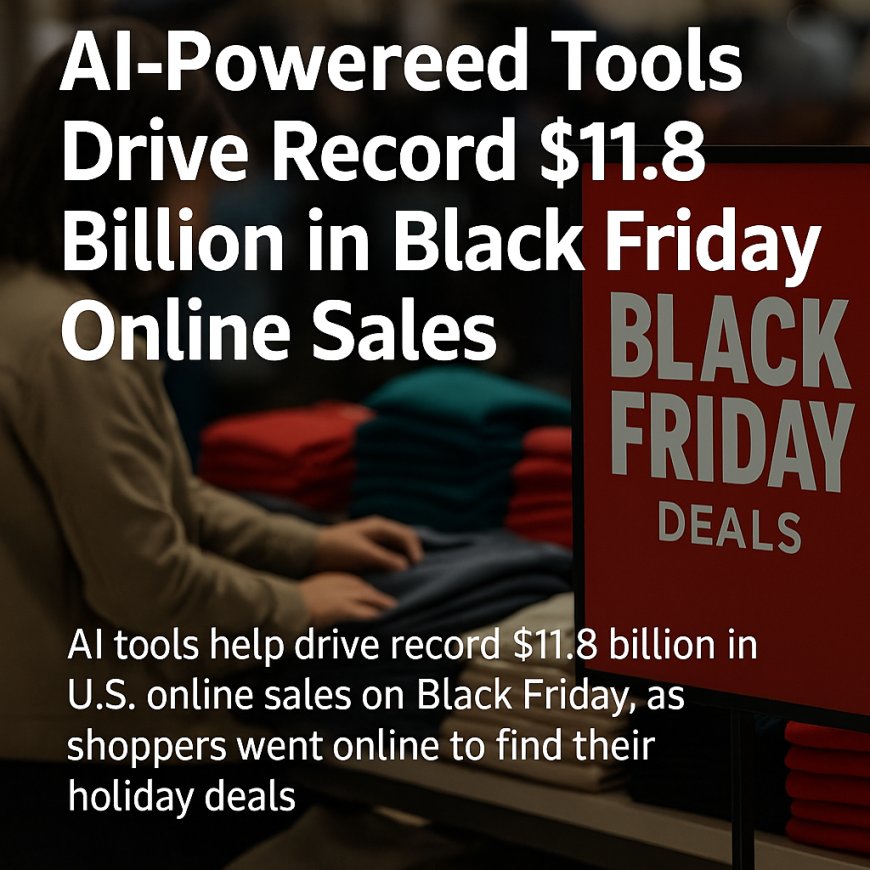 AI-Powered Tools Drive Record $11.8 Billion in Black Friday Online Sales